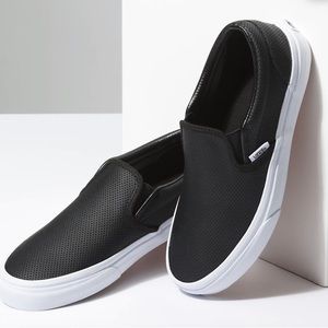 Vans Perf Leather Slip On Shoe, 7.5